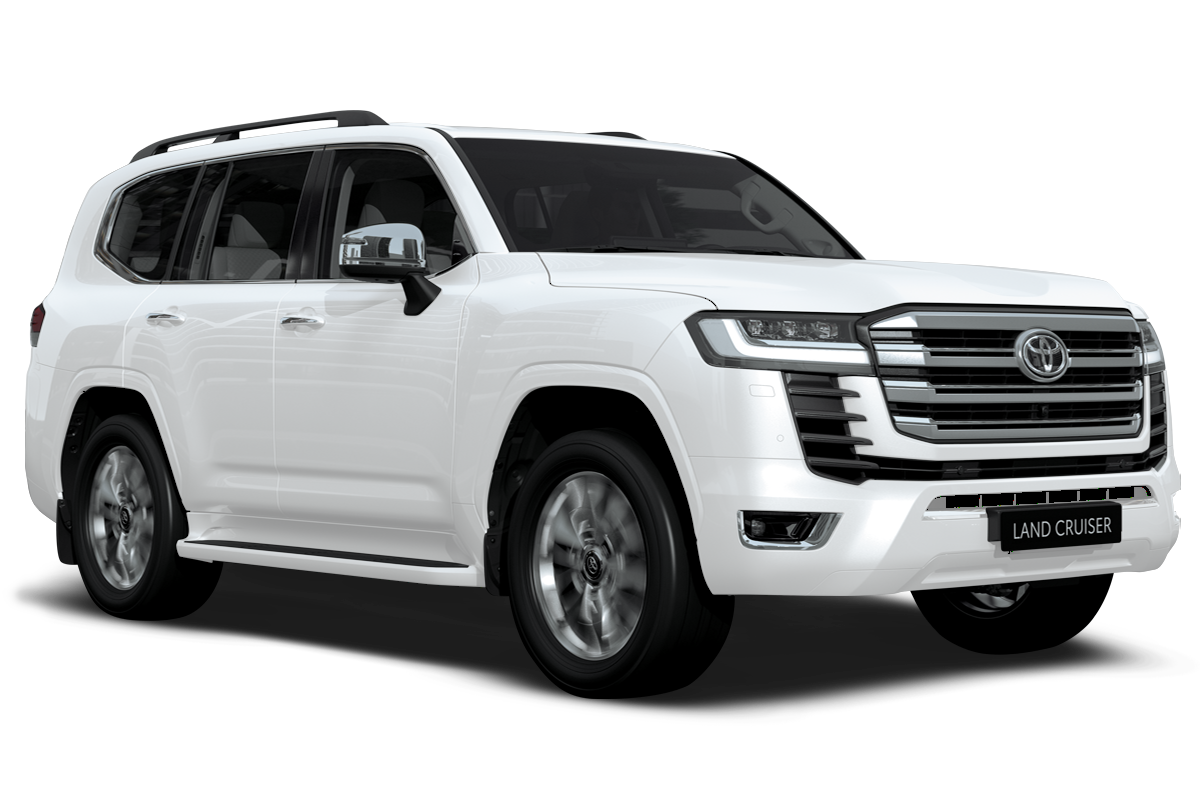 land cruiser 300 blanco metalico