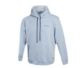 HOODIE UNISEX ECO TOYOTA (AZUL CLARO)