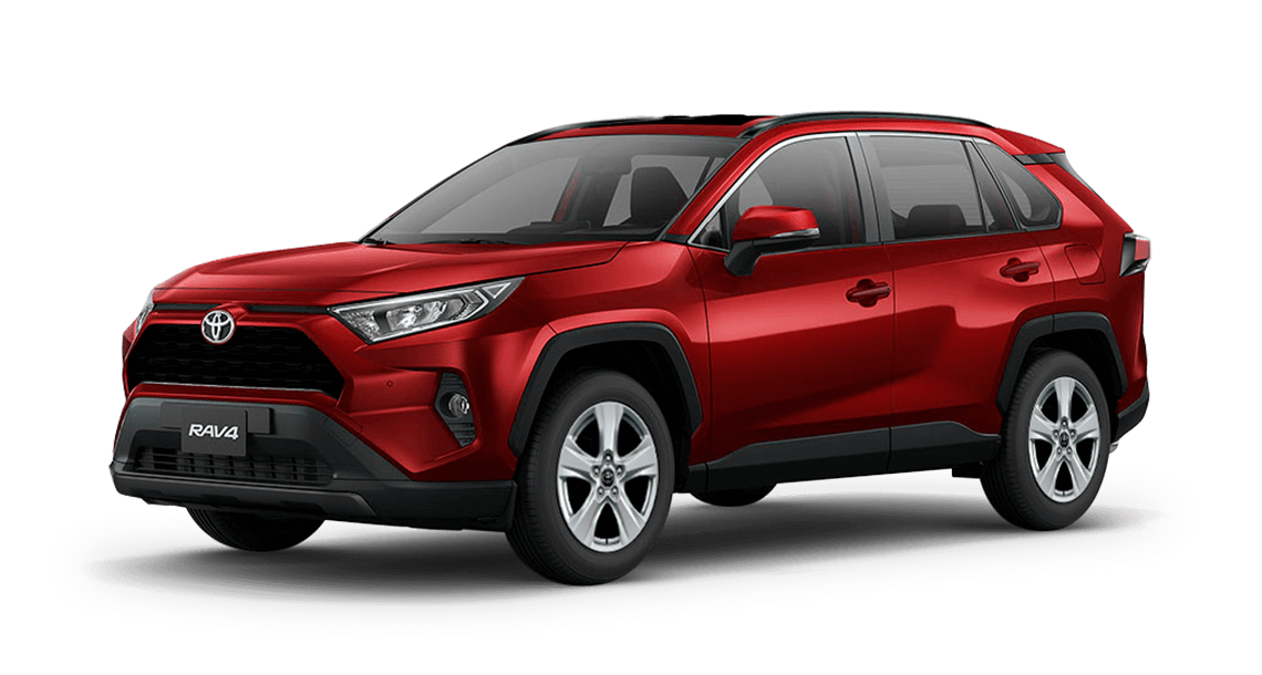 RAV4 rojo mica