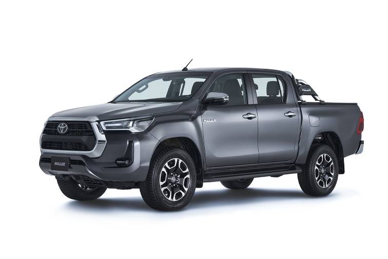 hilux gris metalico