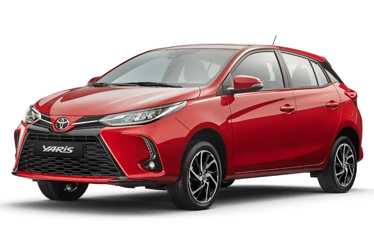 yaris super rojo